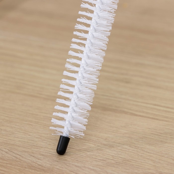 Ёрш чистящий гибкий Доляна, 71&times;2,5 см, цвет МИКС