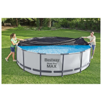 Тент для каркасных бассейнов, d=366 см, 58037 Bestway Тент для каркасных бассейнов, d=366 см, 58037 Bestway