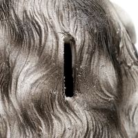 Копилка "Собака с медалью" черная, 25см Копилка "Собака с медалью" черная, 25см