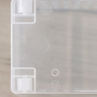 Контейнер для хранения на колёсиках RICCO, 6 л, 35,5&times;13&times;20 см, с ручкой, цвет прозрачный