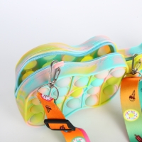 Сумка детская для девочки на молнии &laquo;Выбражулька&raquo;, pop it, цвет разноцветный