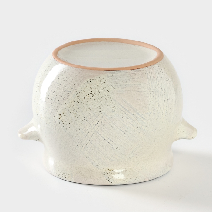 Горшок для запекания керамический &laquo;Шебби&raquo;, 650 мл, d=11,5 см