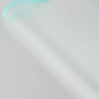 Плёнка для цветов упаковочная матовая &laquo;Кайма&raquo;, тиффани, 0.5 х 9 м