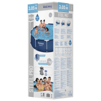 Бассейн каркасный 305 х 76 см, фильтр-насос, 56679 Bestway Бассейн каркасный 305 х 76 см, фильтр-насос, 56679 Bestway