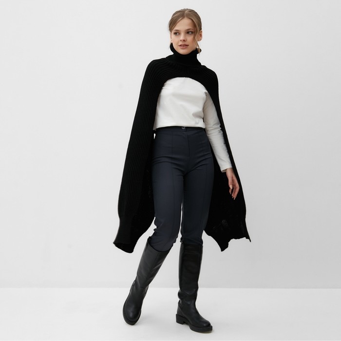 Снуд-трансформер MINAKU, р-р 56-58, цвет черный