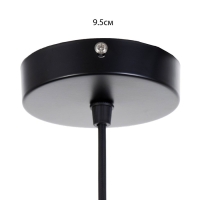 Светильник BayerLux "Сноу-2" Е27 40Вт черный 10х10х25-100см Светильник BayerLux "Сноу-2" Е27 40Вт черный 10х10х25-100см