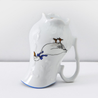 Чайный сервиз на 6 персон &laquo;Рококо. Гуси&raquo;, 15 предметов