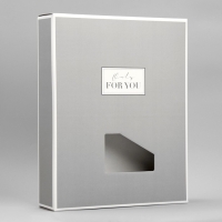 Коробка подарочная под постельное бельё, упаковка, &laquo;Для тебя&raquo;, 47 х 37 х 8.8 см