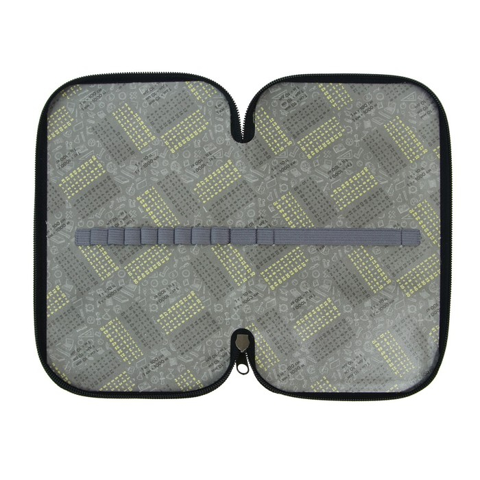 Пенал 2 секции, 125 х 205 х 40 мм, Calligrata 30П26/2 "Тачка", ламинированный картон