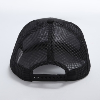 Кепка мужская с прямым козырьком New York, цвет чёрный, сетка, р-р 56