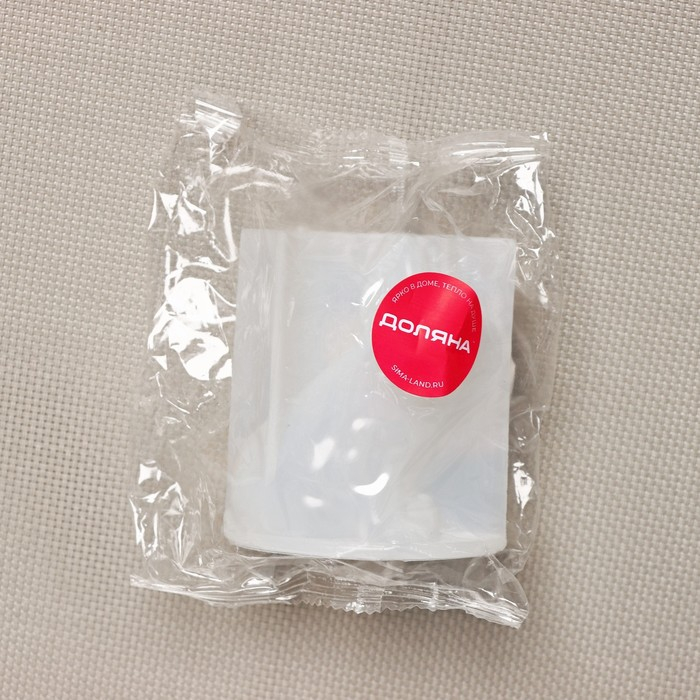 Молд Доляна &laquo;Бульдог&raquo;, силикон, 8&times;6&times;7 см, цвет белый