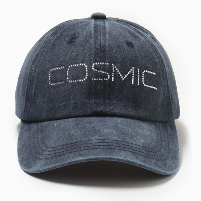 Кепка женская со стразами MIST Cosmic, синий, р. 56-58 Кепка женская со стразами MIST Cosmic, синий, р. 56-58