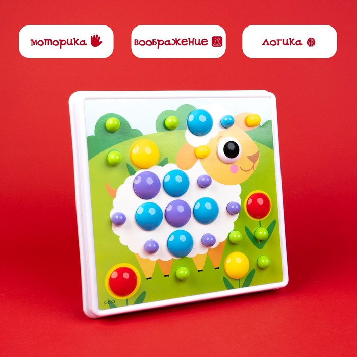 3D-мозаика &laquo;Ферма&raquo;, с шуруповёртом, 6 картинок, 3+