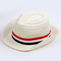 Панама соломенная детская для мальчика &laquo;Ракета&raquo;,микс, р-р 52-54