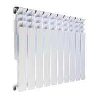 Радиатор биметаллический TUNDUK 500 x 76 мм, 10 секций Радиатор биметаллический TUNDUK 500 x 76 мм, 10 секций