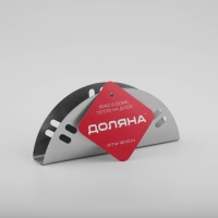 Салфетница из нержавеющей стали Доляна &laquo;Индия&raquo;, 15&times;6,5 см