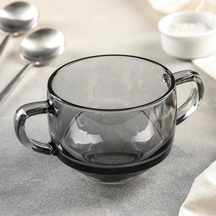 Бульонница стеклянная &laquo;Грей&raquo;, 480 мл