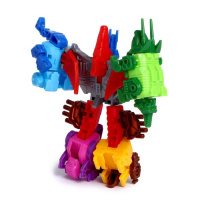 Набор роботов &laquo;Динозавры&raquo;, 5 предметов, собираются в 1 робота