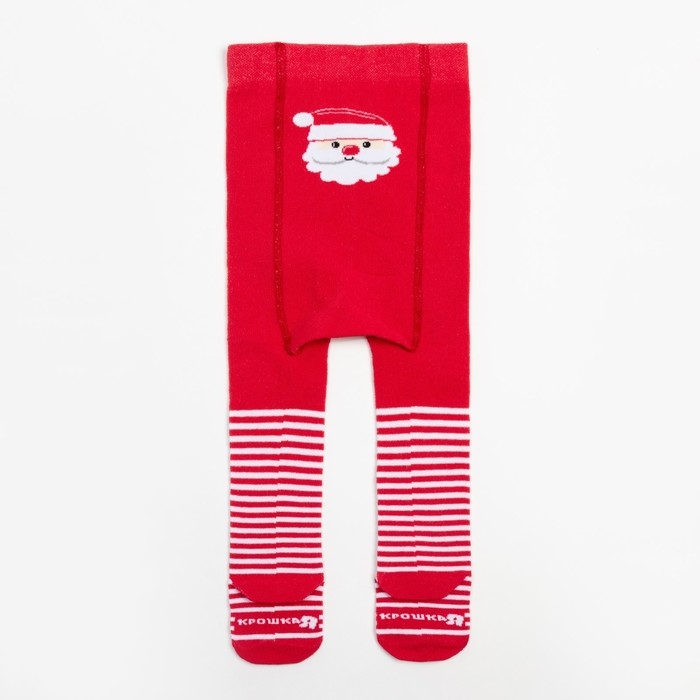 Новый год.Колготки Крошка Я Новый год.Колготки Крошка Я "Дед Мороз", красный, рост 68-74 см