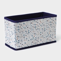 Органайзер для мелочей Доляна &laquo;Мармелад&raquo;, 3 кармана, 25&times;12&times;15 см, цвет белый