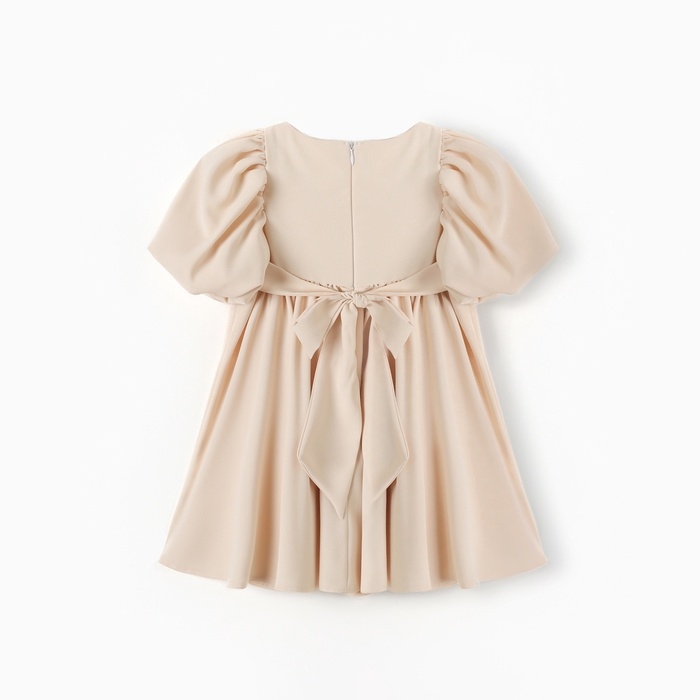 Платье для девочки, MINAKU :Party Dress, цвет молочный, рост 110 см