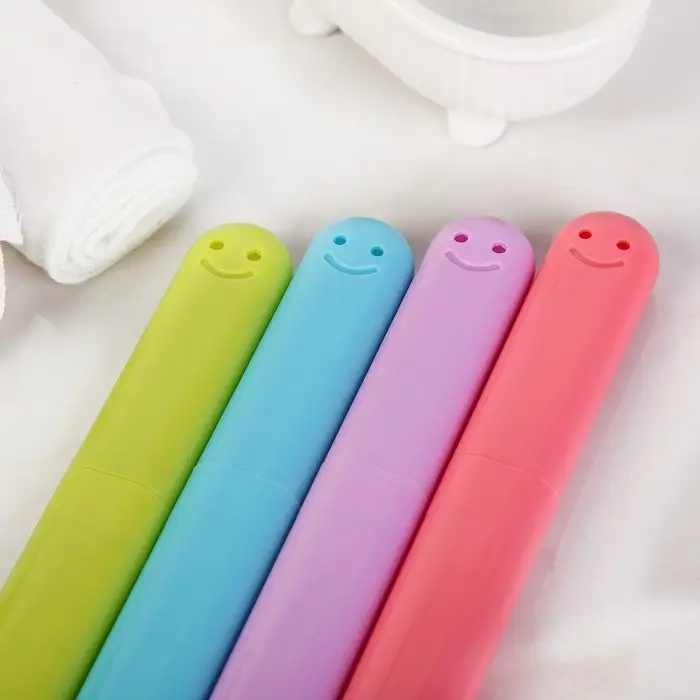 Футляр для зубной щётки &laquo;Смайл&raquo;, 20&times;3&times;2 см, МИКС