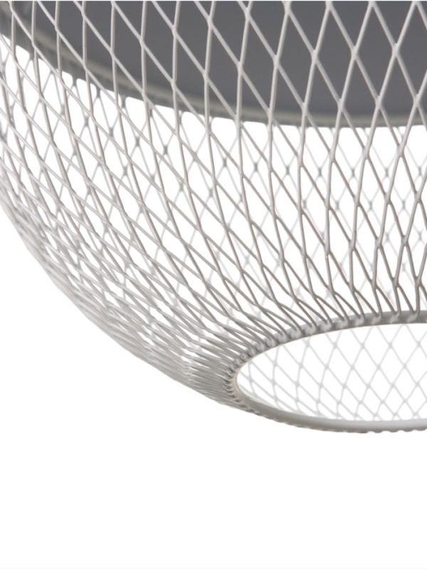 Светильник Lisa 1х40Вт Е27 небесный  26х26х32см