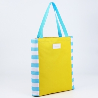 Шопер женский пляжный Nazamok, 40х40см, жёлтый цвет