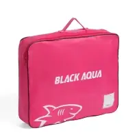 Коньки раздвижные BlackAqua, р. 39-42, для фитнеса, с роликовой платформой, цвет фуксия