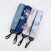 Зонт механический «Пионы», эпонж, 4 сложения, 8 спиц, R = 48/55 см, D = 110 см, цвет МИКС Зонт механический «Пионы», эпонж, 4 сложения, 8 спиц, R = 48/55 см, D = 110 см, цвет МИКС