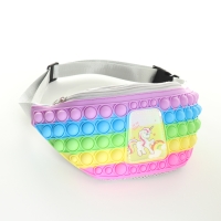 Сумка поясная детская на молнии «Выбражулька», pop it, цвет разноцветный Сумка поясная детская на молнии «Выбражулька», pop it, цвет разноцветный