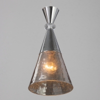 Светильник &laquo;Рианна&raquo; 1х40Вт Е27 серебро 15х15х30+100см