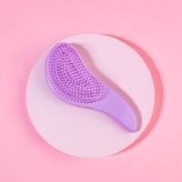 Расчёска массажная, 5,5 &times; 15 см, PVC коробка, цвет МИКС