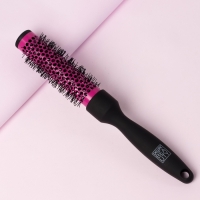 Брашинг, вентилируемый, d = 2,5/4 &times; 24,5 см, цвет чёрный/малиновый