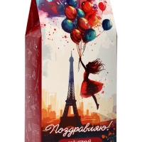 Чай черный "Поздравляю!" Париж и девушка 50 г