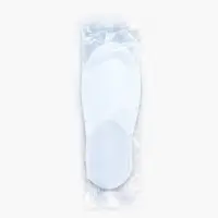 Тапочки одноразовые Антикризисные, 4 мм, белые