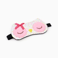 Маска для сна SVOBODA VOLI &laquo;Сова&raquo;, розовая