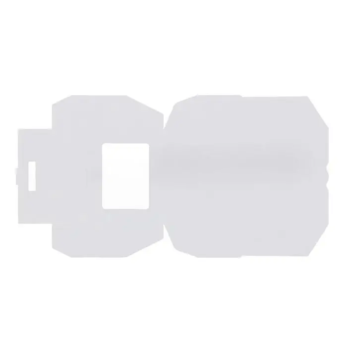 Коробка складная, крафт, 10&times;8&times;3.5 см, 0.24 л