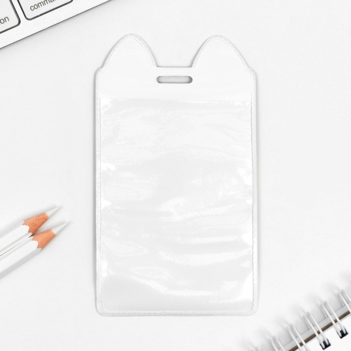 Чехол для бейджа &laquo;Лапки&raquo;, 11,6 х 6,6 см