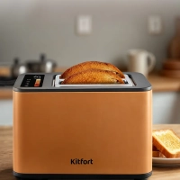 Тостер для хлеба с поддоном для крошек КТ-6877 - 750-900 Вт Тостер для хлеба с поддоном для крошек КТ-6877 - 750-900 Вт