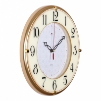 Часы настенные, интерьерные "Классика с узором", бесшумные, d-32.5 см Часы настенные, интерьерные "Классика с узором", бесшумные, d-32.5 см