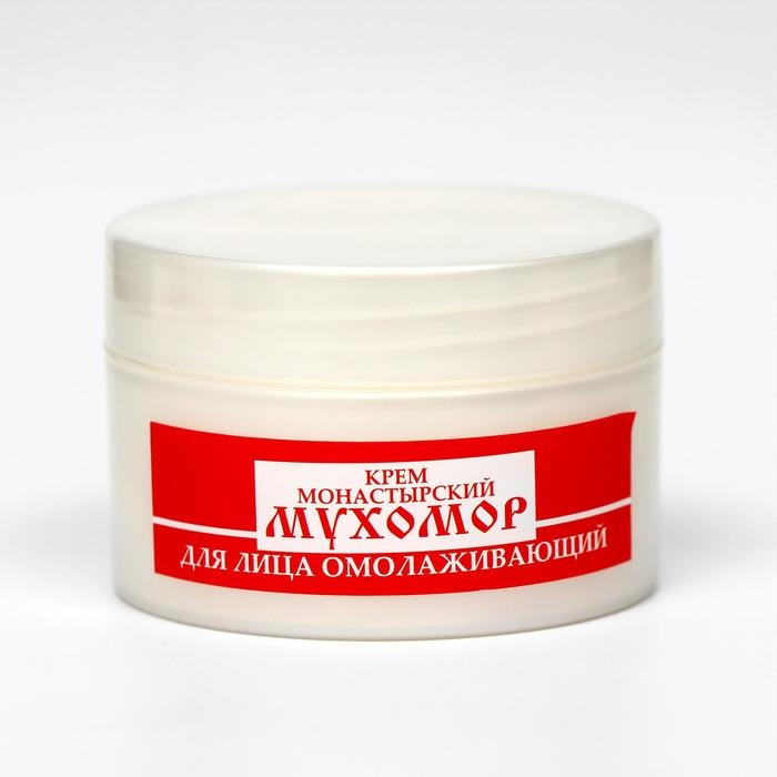 Монастырский крем для лица «Мухомор», омолаживающий Монастырский крем для лица «Мухомор», омолаживающий