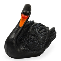 Садовая фигура из полистоуна &laquo;Лебедь&raquo;, 34&times;25&times;40 см