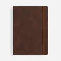 Ежедневник Urban Hard, недатированный, коричневый