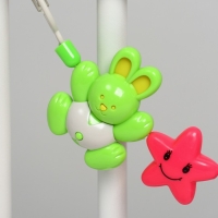 Растяжка на коляску/кроватку &laquo;Веселые зверята&raquo;, 3 игрушки, Крошка Я