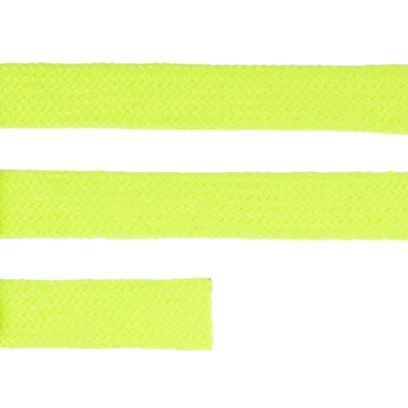 Плоский шнур Cord S, желтый неон, 10 см