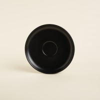 Чайная пара фарфоровая SL Home &laquo;Дарк&raquo;, 2 предмета: чашка 300 мл, блюдце d=16,5 см, цвет чёрный