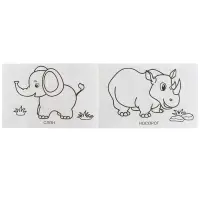 Раскраска &laquo;Зоопарк&raquo;, 8 страниц