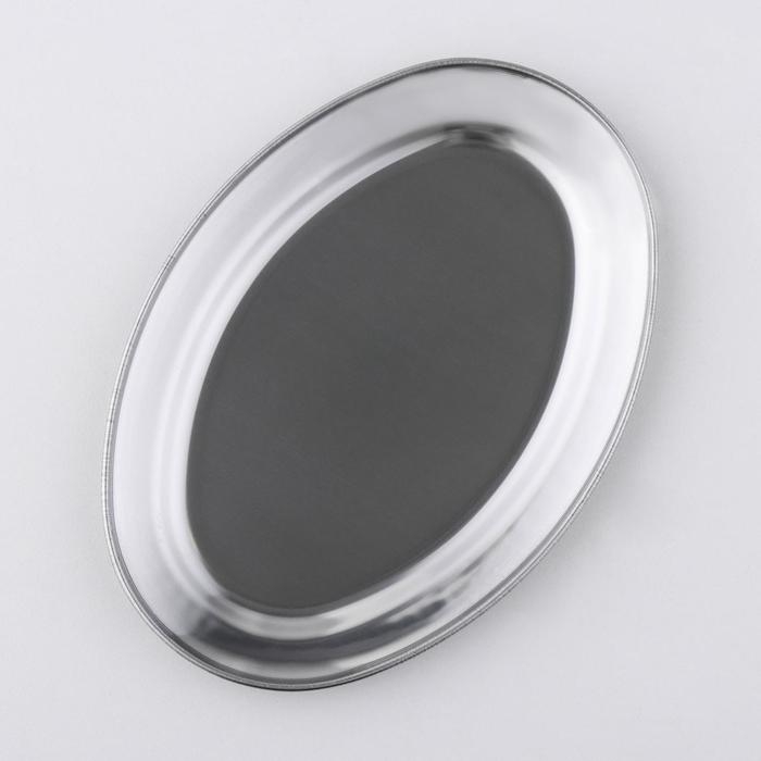 Поднос из нержавеющей стали, 21,5&times;15&times;1,5 см