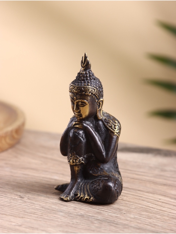 Сувенир бронза Сувенир бронза "Будда" 6х6х10 см